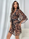 Leopard Print Kimono